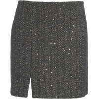 Fuste scurte Mini skirt with sequins Femei