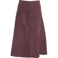Fuste lungi Suede midi skirt 'Rhea' Femei