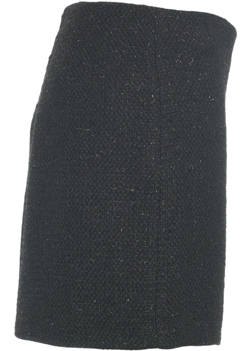 Fuste scurte Gender Mini skirt with glitter finish Black Femei (BM 19032268) 3