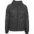 C.P. Company Hooded quilted jacket Black