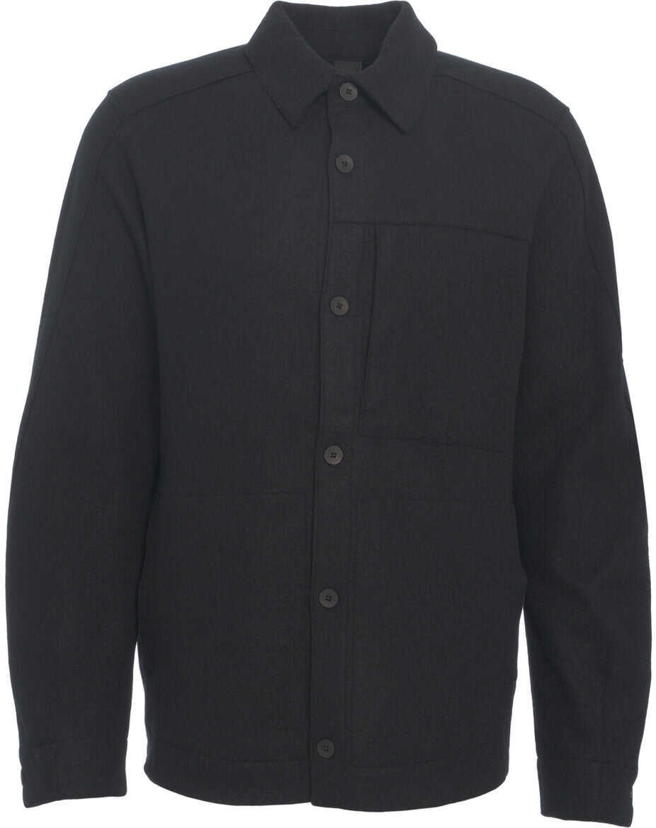 Jachete Transit Virgin wool overshirt Black Barbati (BM 19032310) 2