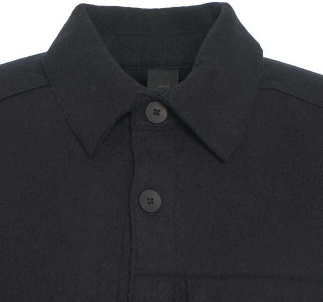 Jachete Transit Virgin wool overshirt Black Barbati (BM 19032310) 5