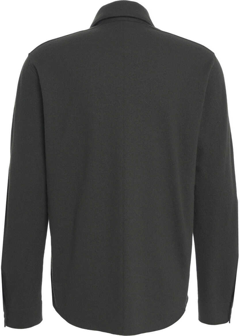 Jachete Transit Virgin wool overshirt Grey Barbati (BM 19032310) 3