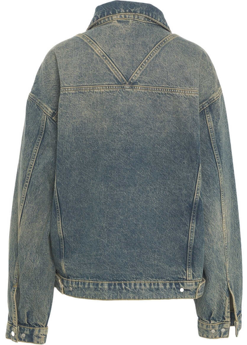 Jachete REPRESENT Oversize denim jacket Blue Barbati (BM 19032313) 3