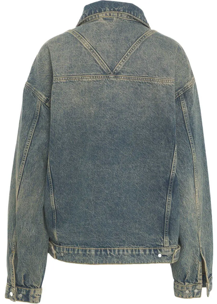 Jachete REPRESENT Oversize denim jacket Blue Barbati (BM 19032313) 7