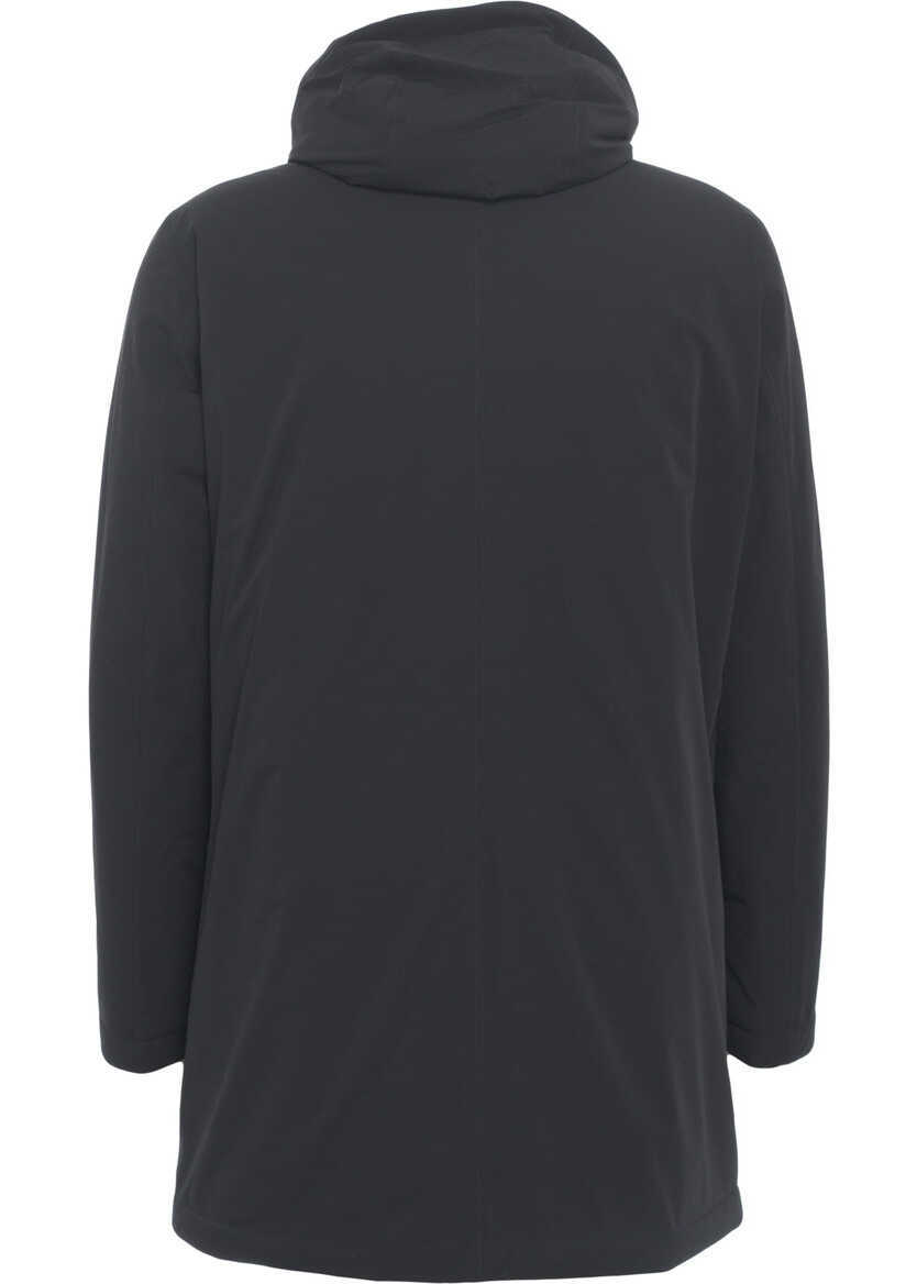 Geci Parka Herno Padded parka with hood Black Barbati (BM 19032316) 3