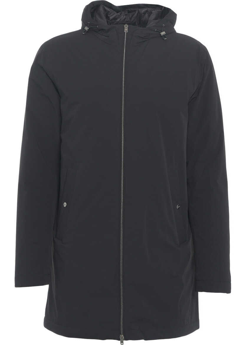 Geci Parka Herno Padded parka with hood Black Barbati (BM 19032316) 1