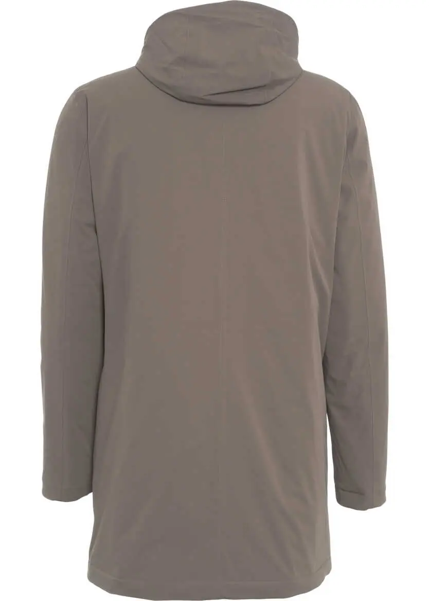 Geci Parka Herno Padded parka with hood Grey Barbati (BM 19032316) 3