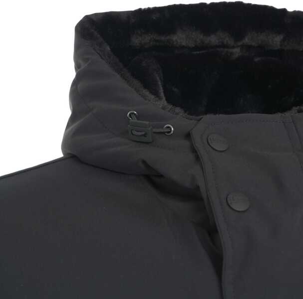 Geci Parka Herno Parka with faux fur hood Black Barbati (BM 19032346) 4