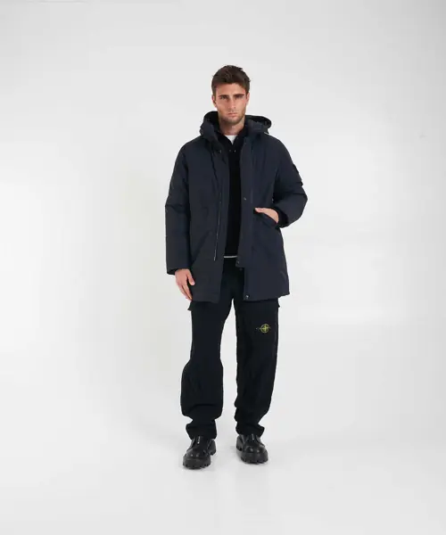 Geci Parka Stone Island Padded parka Blue Barbati (BM 19032367) 3