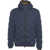 Blauer Hooded quilted jacket Blue