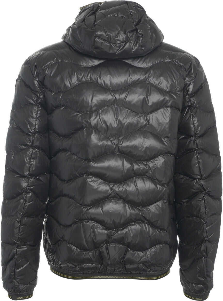 Geci de iarna Blauer Hooded quilted jacket Black Barbati (BM 19032394) 3