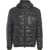 Blauer Hooded quilted jacket Black