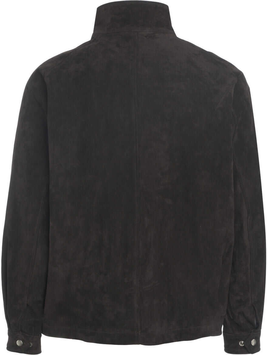 Bomber jacket Giorgio Brato Suede bomber jacket Brown Barbati (BM 19032400) 3