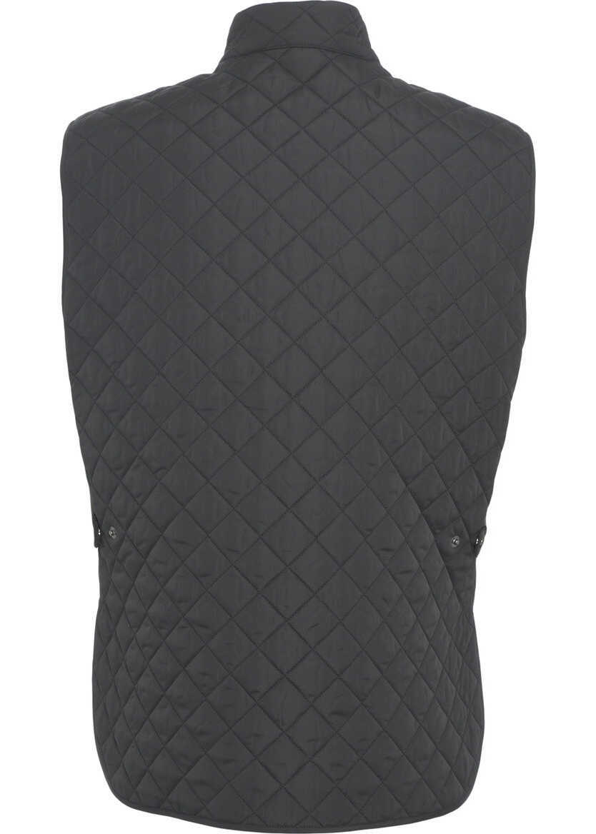 Veste Belstaff Quilted vest Icon Black Barbati (BM 19032421) 3