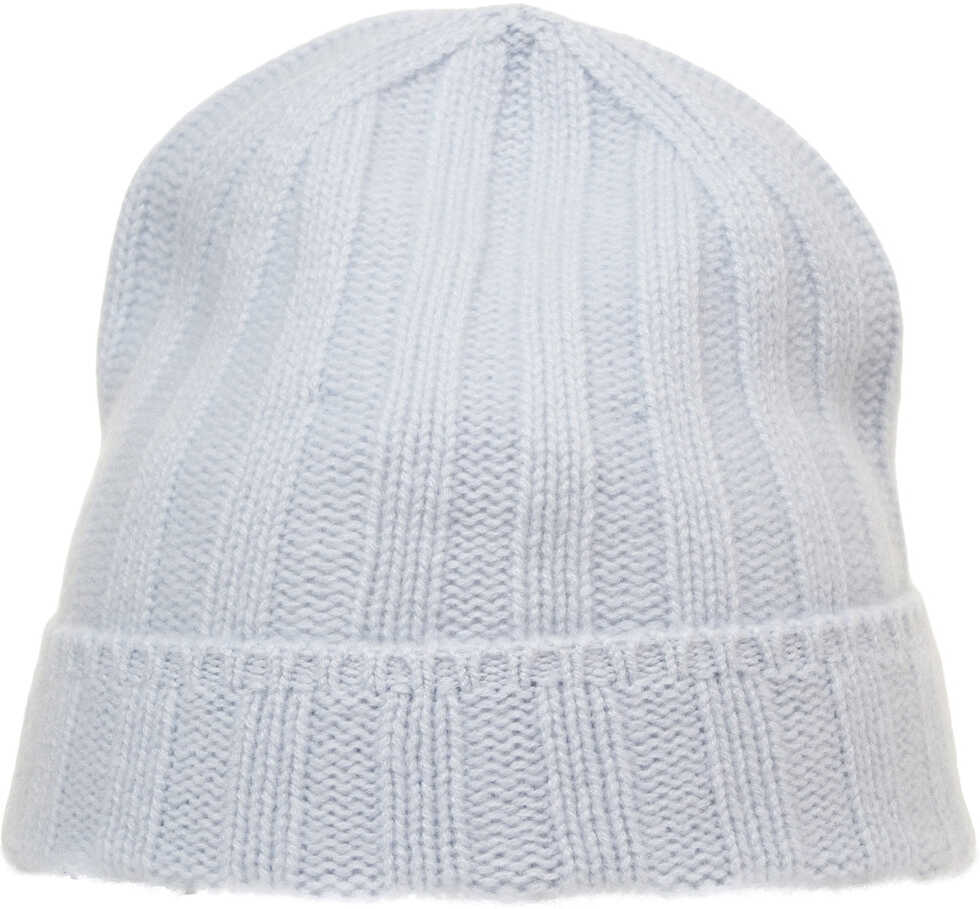 Caciuli MVM Ribbed knit beanie Blue Femei (BM 19032433) 2