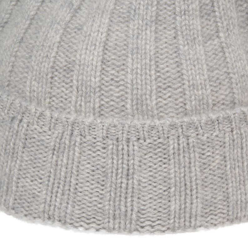Caciuli MVM Ribbed knit beanie Grey Femei (BM 19032433) 4