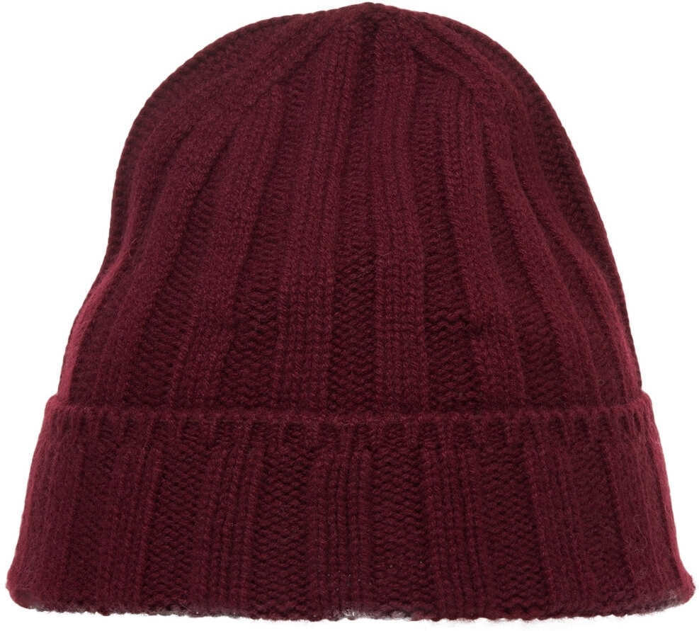 Caciuli MVM Ribbed knit beanie Red Femei (BM 19032433) 4