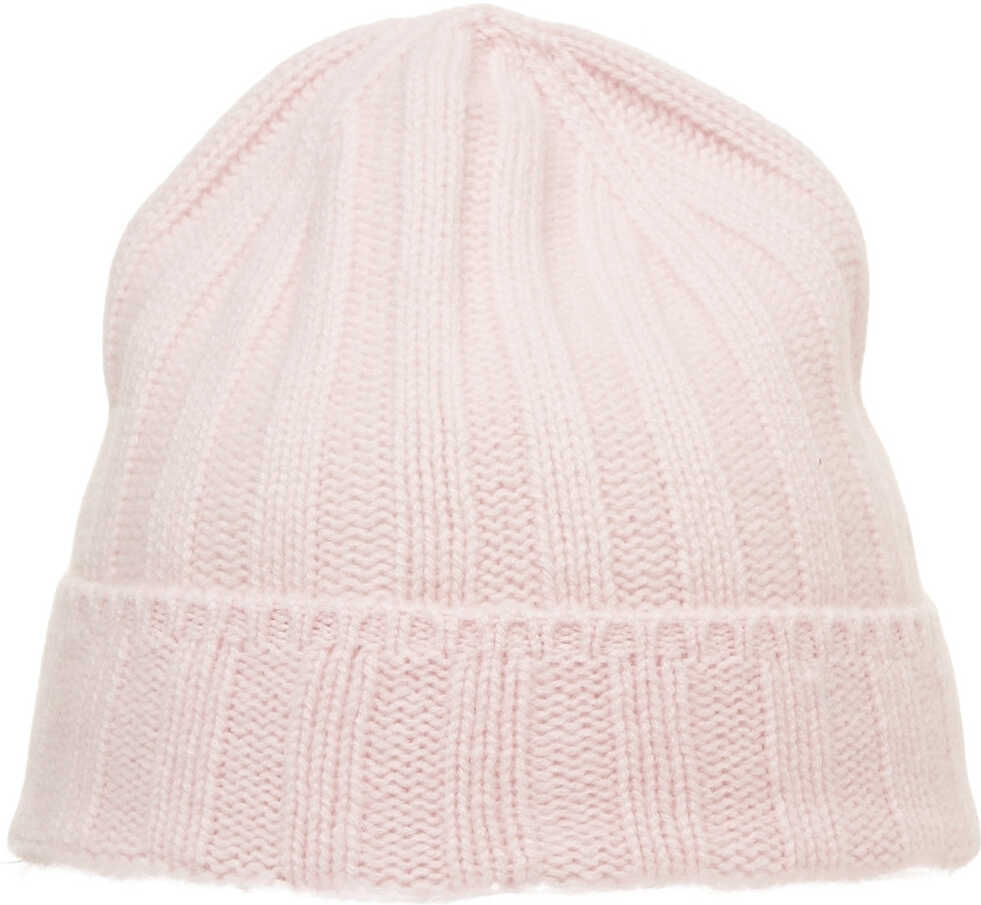 Caciuli MVM Ribbed knit beanie Rose Femei (BM 19032433) 2