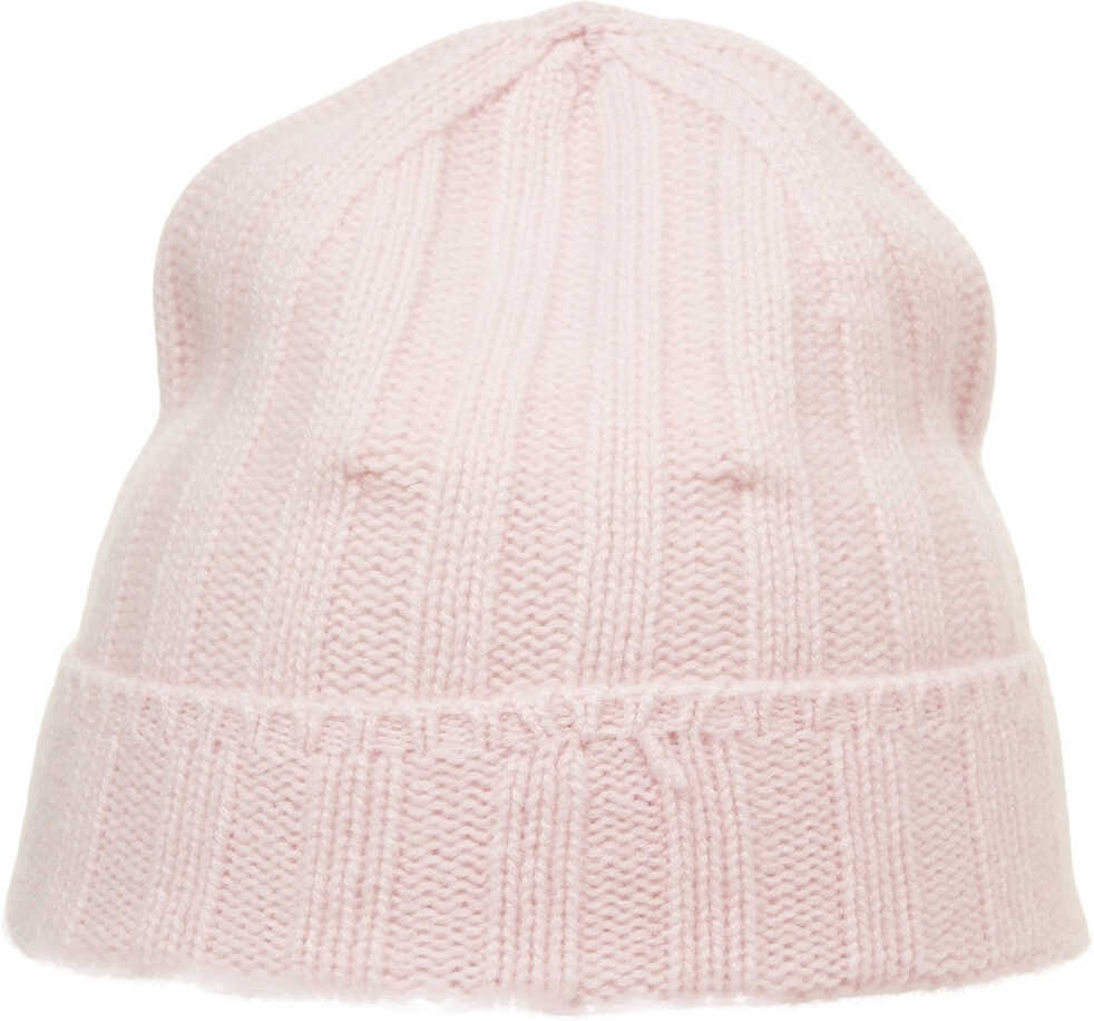 Caciuli MVM Ribbed knit beanie Rose Femei (BM 19032433) 3