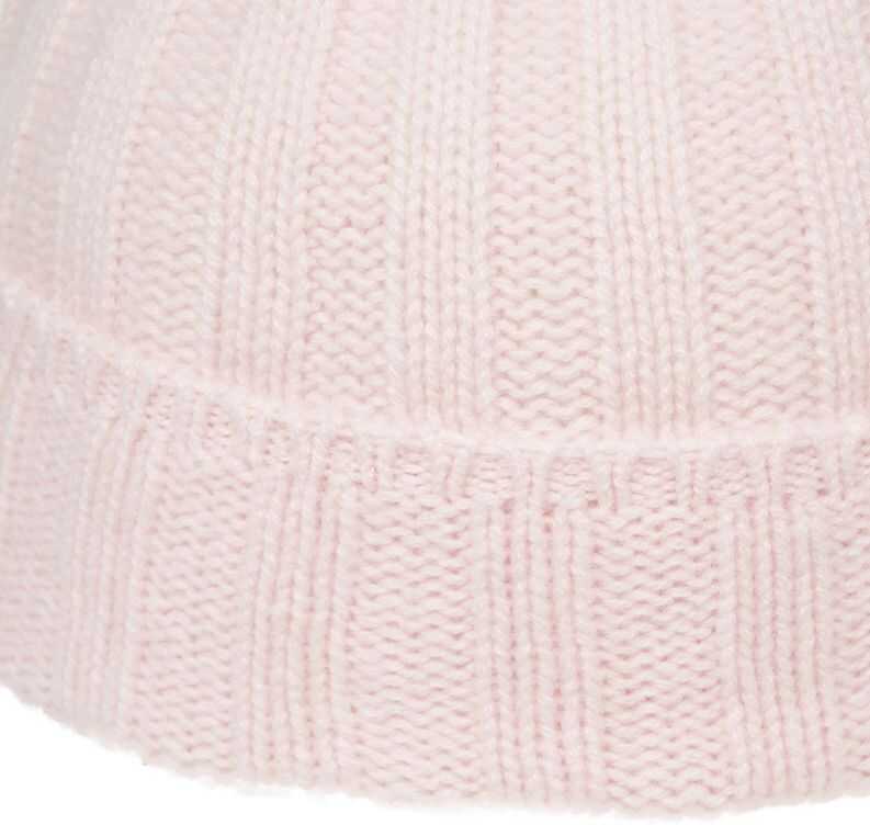Caciuli MVM Ribbed knit beanie Rose Femei (BM 19032433) 4