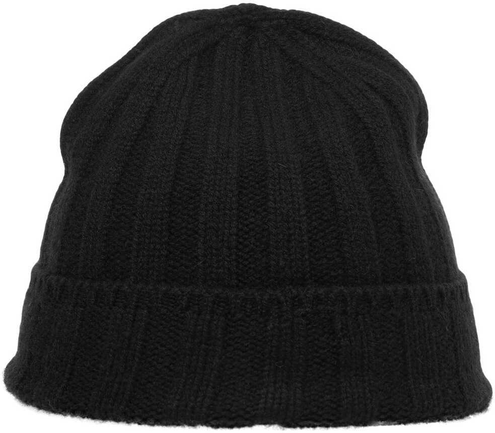 Caciuli MVM Ribbed knit beanie Black Femei (BM 19032433) 2