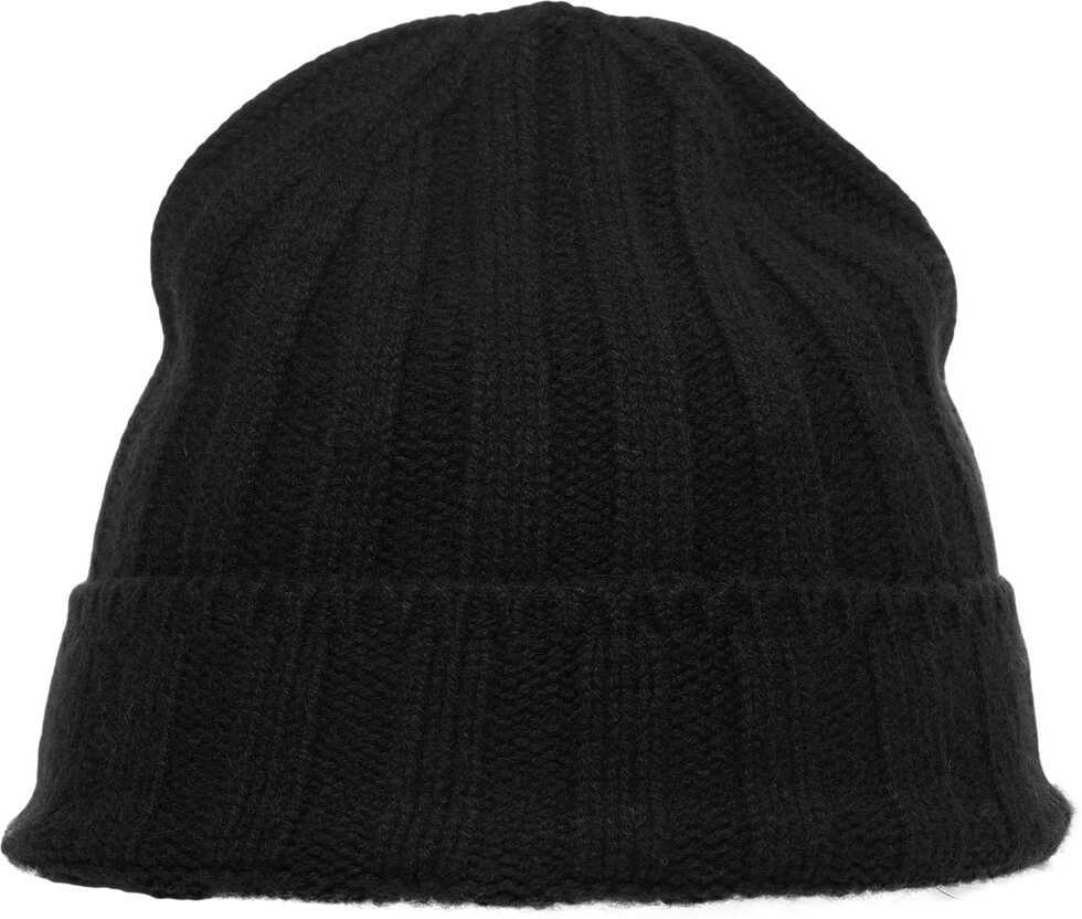 Caciuli MVM Ribbed knit beanie Black Femei (BM 19032433) 4