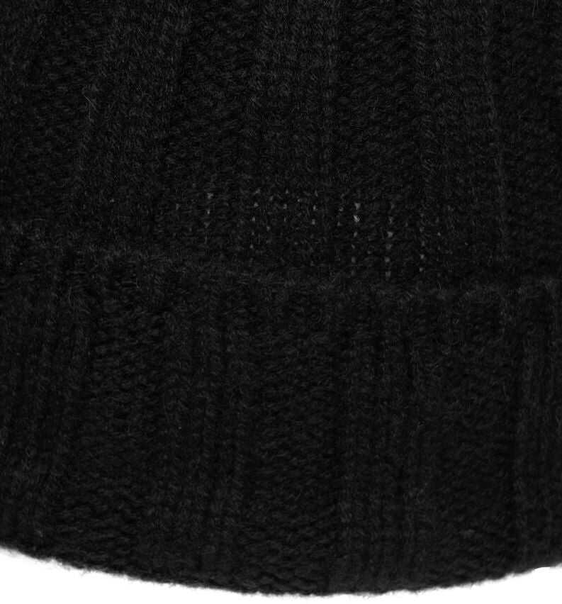 Caciuli MVM Ribbed knit beanie Black Femei (BM 19032433) 5