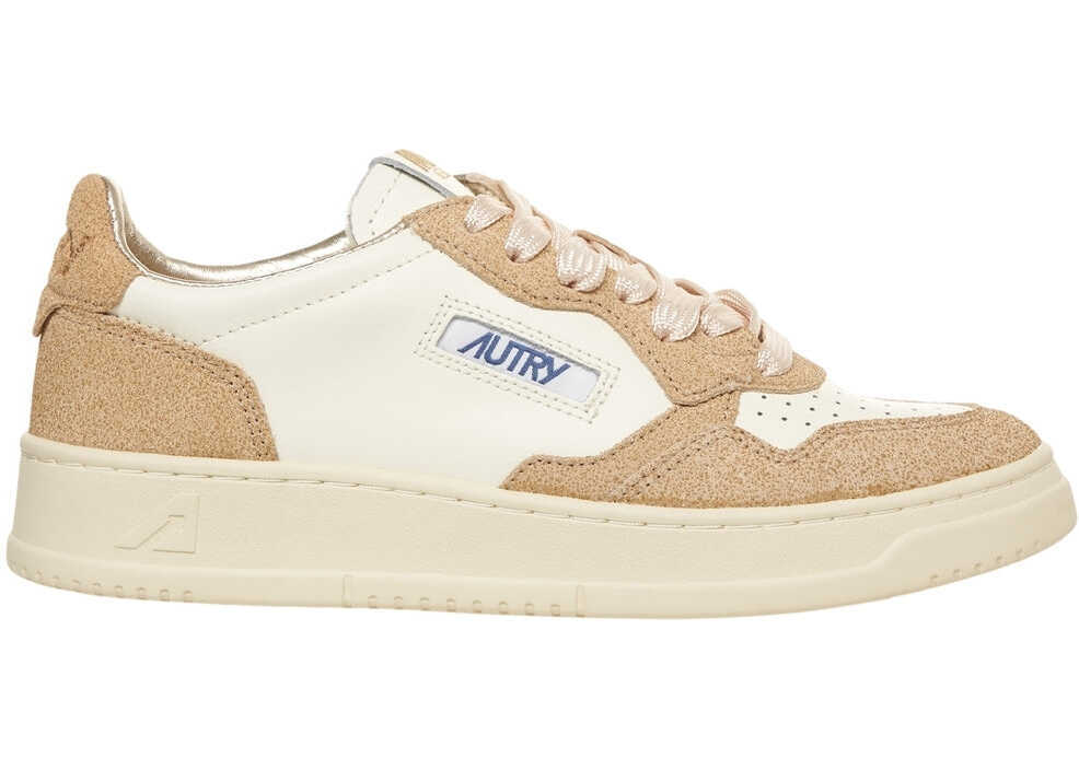 Sneakers AUTRY Sneakers Medalist Low Beige Femei (BM 19032472) 2