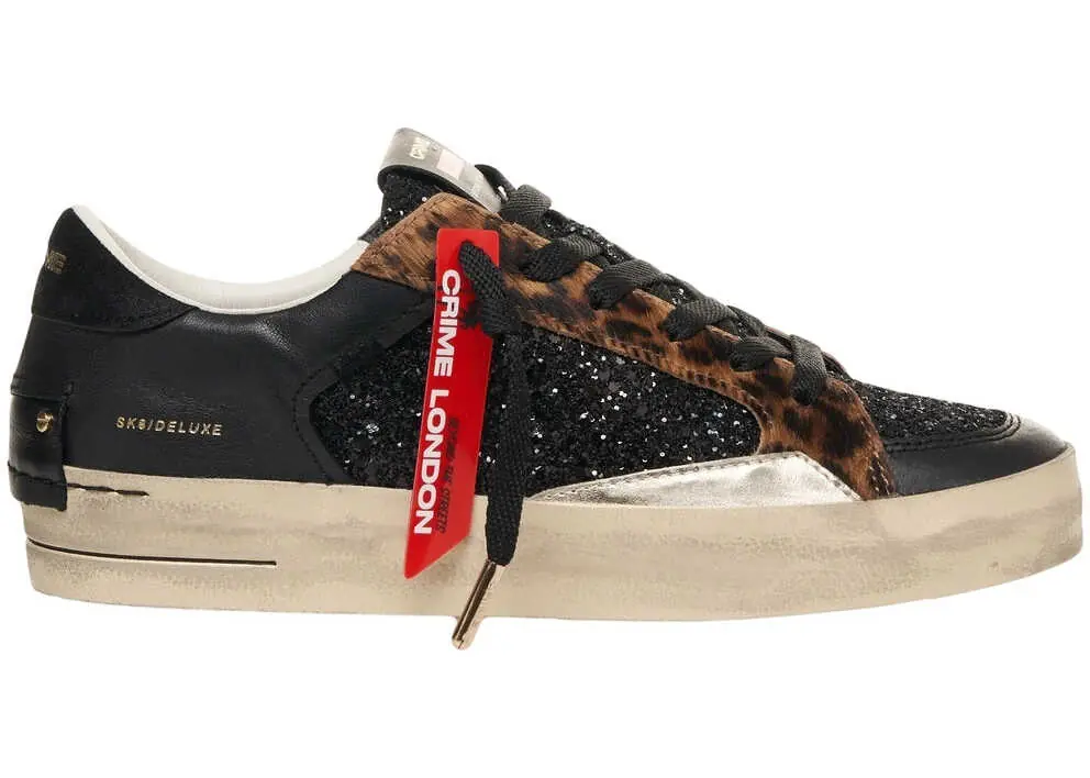 Sneakers Crime London Sneakers SK8 Deluxe Black Femei (BM 19032481) 6