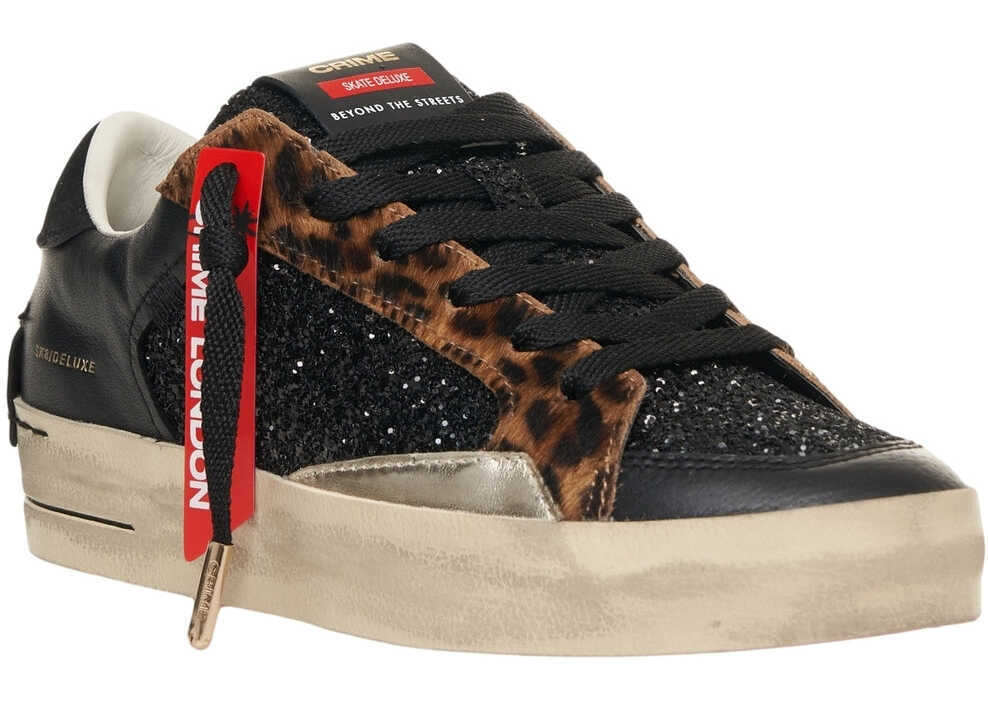 Sneakers Crime London Sneakers SK8 Deluxe Black Femei (BM 19032481) 7