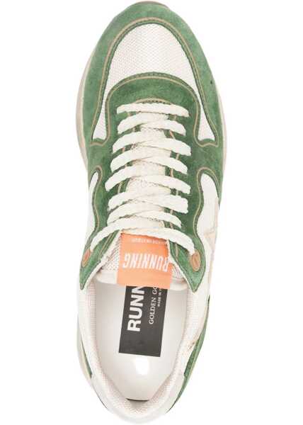 Sneakers Golden Goose Sneakers Running Sole Green Femei (BM 19032505) 4