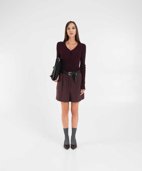 Pulovere Herskind Ribbed Knit Sweater Oscar Red Femei (BM 19032526) 3