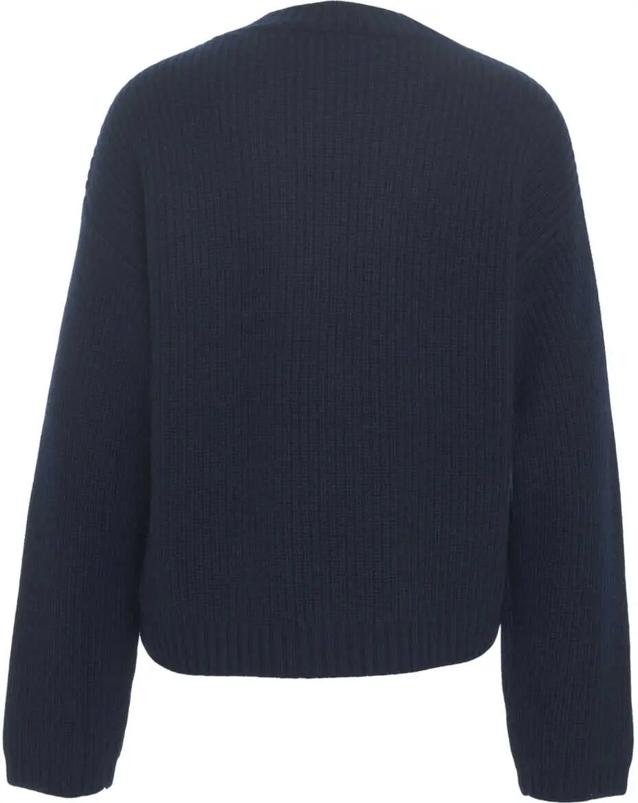 Pulovere casual Herskind Ribbed Pullover Sabby Blue Femei (BM 19032529) 3