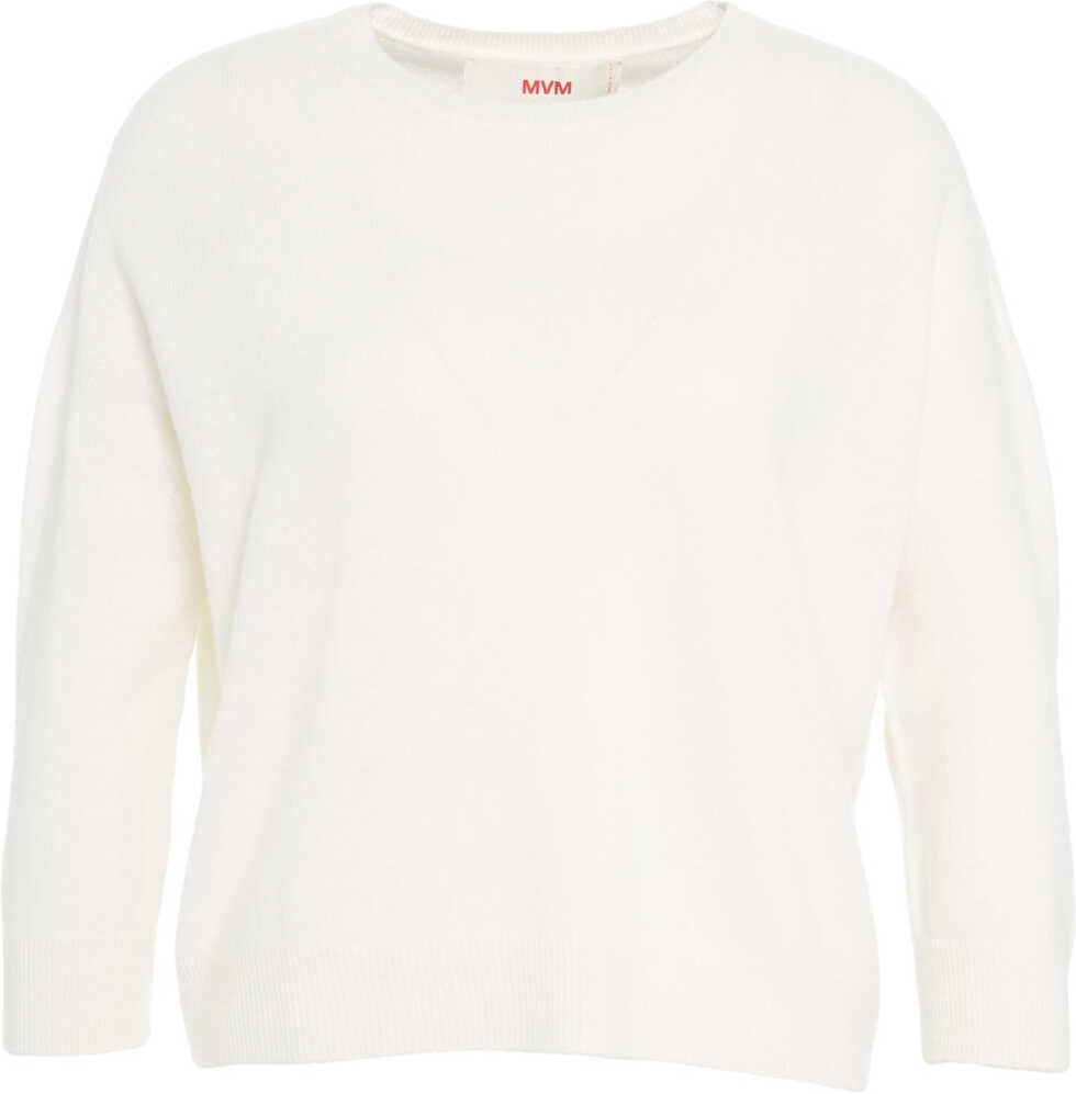 Pulovere MVM Cashmere Sweater White Femei (BM 19032532) 1