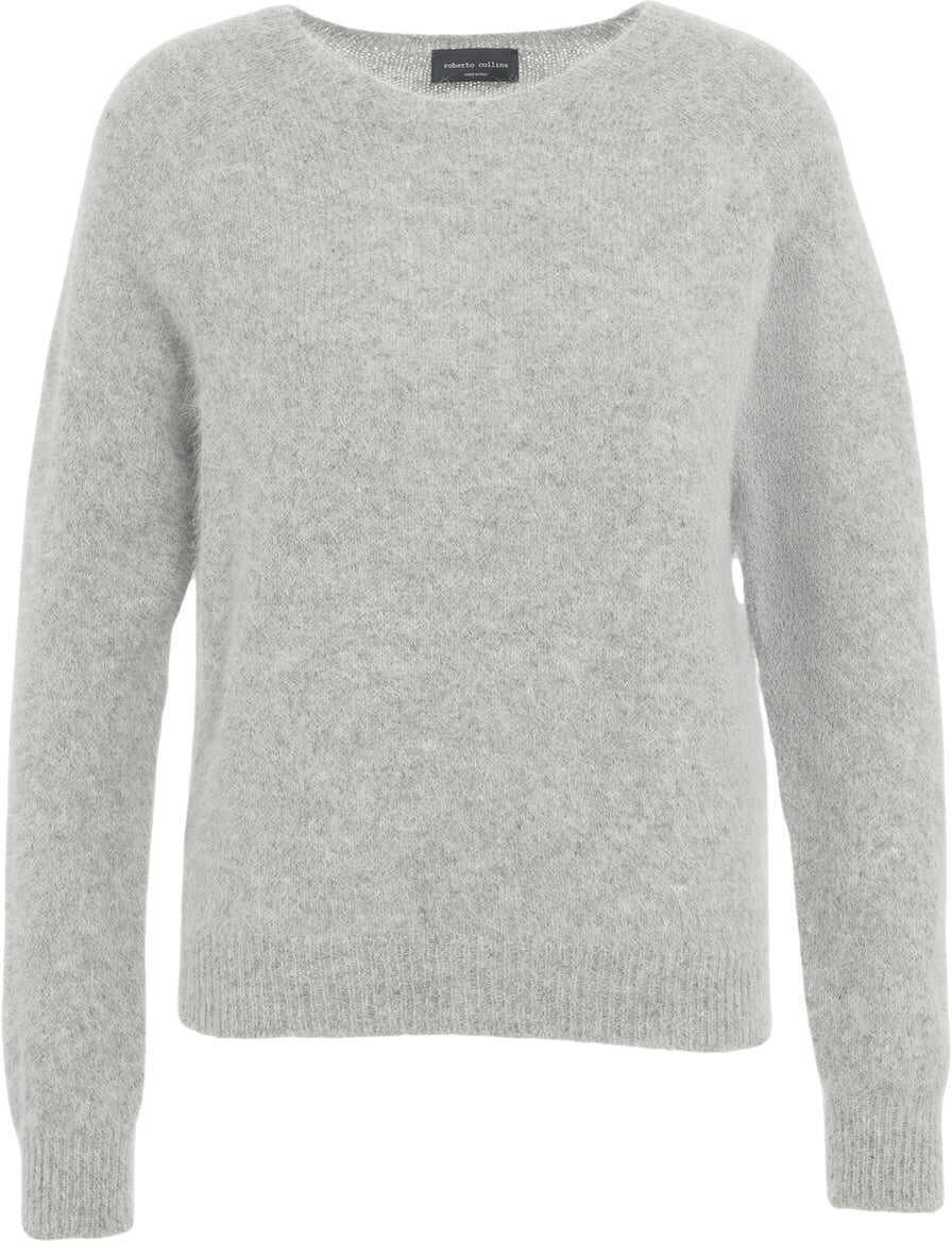 Pulovere Roberto Collina Alpaca Blend Sweater Grey Femei (BM 19032544) 1