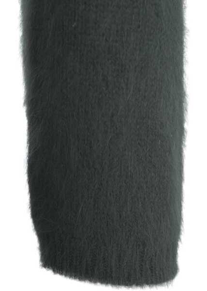 Pulovere Roberto Collina Knitted Sweater with V-Neck Green Femei (BM 19032550) 5