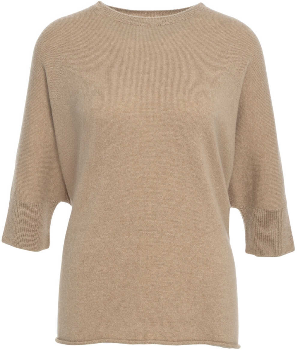 Pulovere MVM Cashmere sweater Beige Femei (BM 19032553) 2