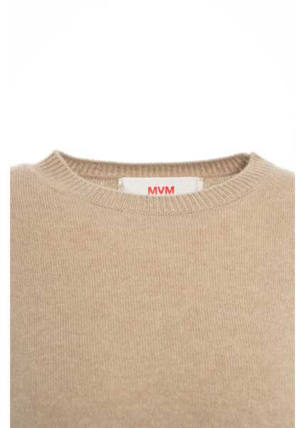 Pulovere MVM Cashmere sweater Beige Femei (BM 19032553) 8
