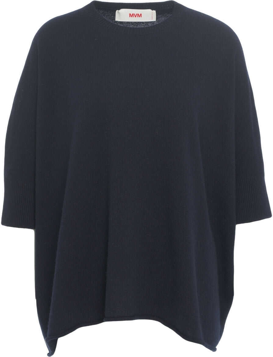 Pulovere MVM Cashmere sweater Blue Femei (BM 19032553) 2