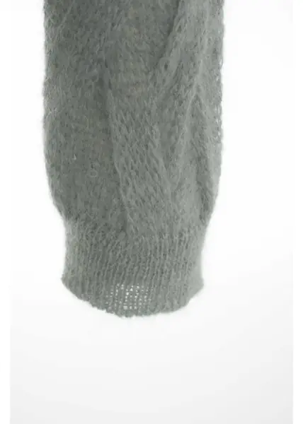 Pulovere Semicouture Cable knit sweater Grey Femei (BM 19032586) 4