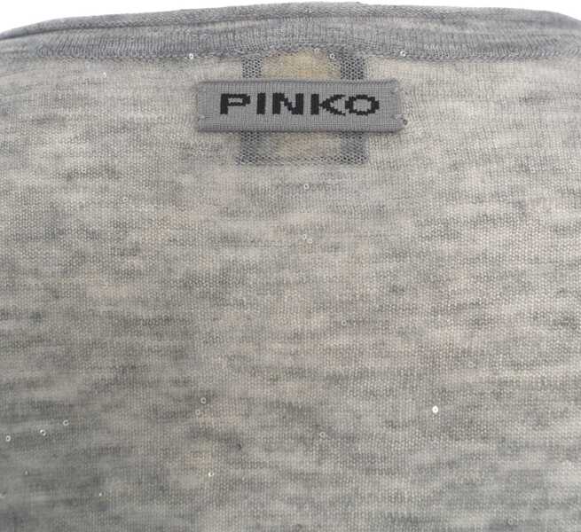 Pulovere Pinko Sweater with Lurex Inserts Grey Femei (BM 19032589) 5