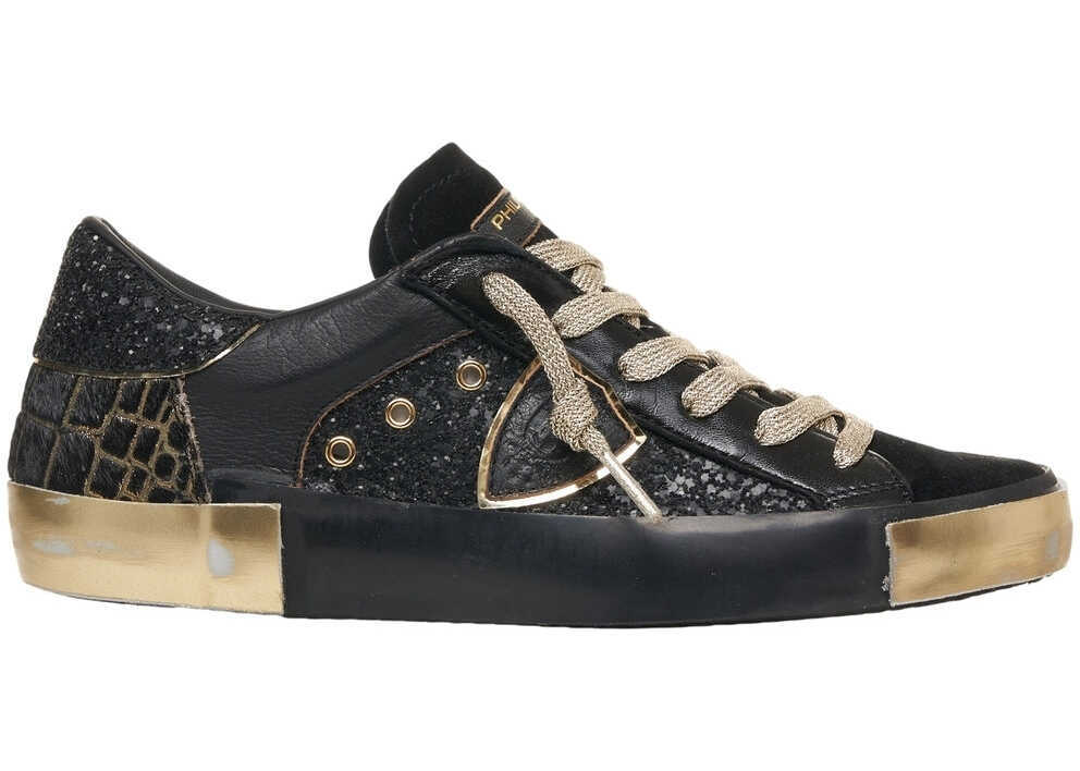 Sneakers Philippe Model Sneakers Prsx Low Black Femei (BM 19032628) 2