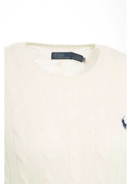 Pulovere Ralph Lauren Cable Knit Sweater White Femei (BM 19032634) 4