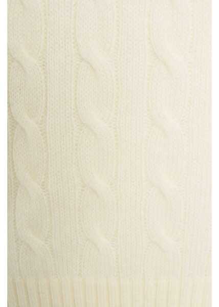 Pulovere Ralph Lauren Cable Knit Sweater White Femei (BM 19032634) 5