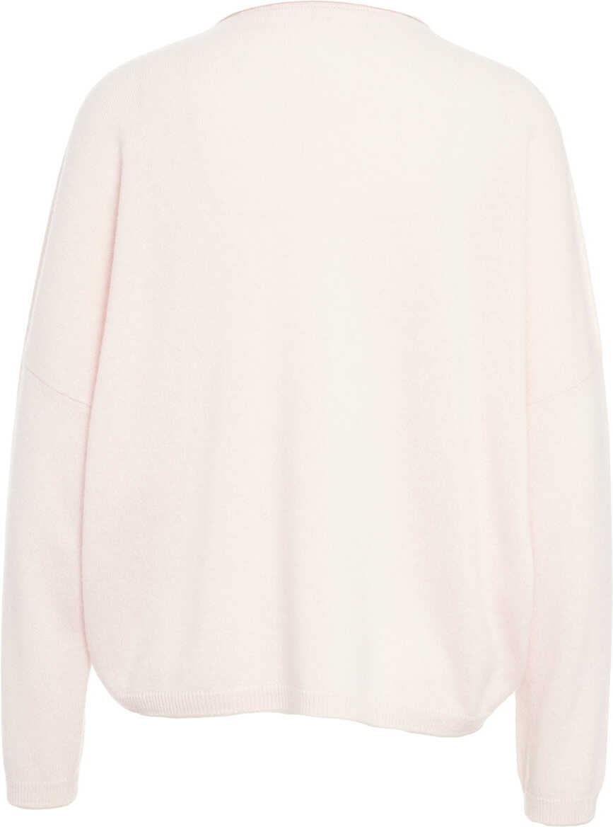 Tricouri Polo MVM Cashmere sweater Rose Femei (BM 19032646) 3