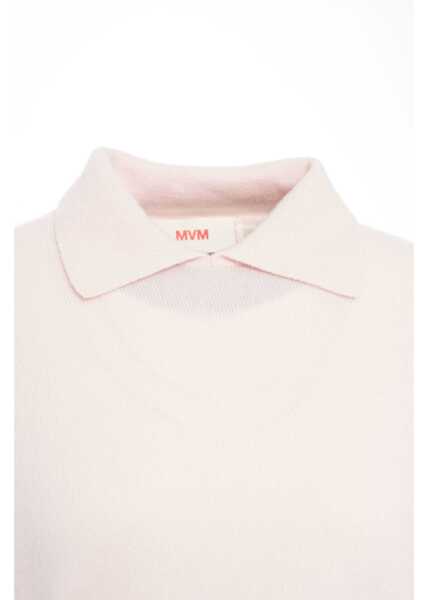 Tricouri Polo MVM Cashmere sweater Rose Femei (BM 19032646) 4