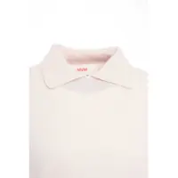 Tricouri Polo Dama - Tricouri Polo MVM Cashmere sweater White Femei (BM 19032646) - B-mall.ro