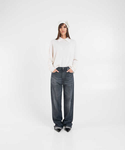 Tricouri Polo MVM Cashmere sweater White Femei (BM 19032646) 3