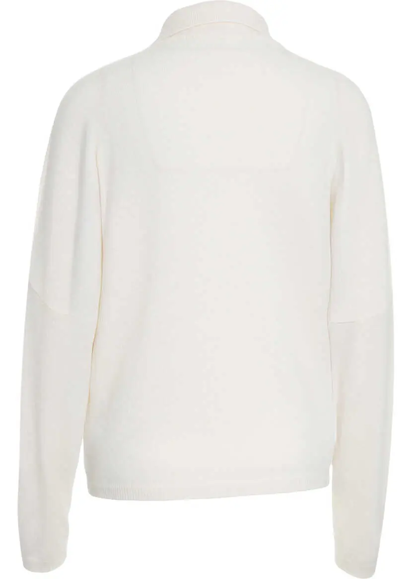 Tricouri Polo MVM Cashmere sweater White Femei (BM 19032646) 5